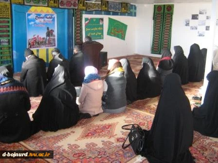برگزاری مراسم دعای زیارت عاشورا در آموزشکده به مناسبت هفته بسیج 2