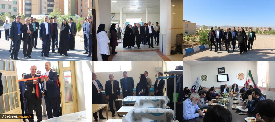 بازدید جناب دکتر صالحی عمران ریاست محترم  دانشگاه فنی و حرفه ای کشور از اموزشکده 2