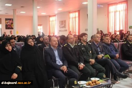 گردهمایی دانشجویان آموزشکده فنی دختران بجنورد و فرماندهی نیروی انتظامی  استان خراسان شمالی به مناسبت 10نوامبر روز جهانی علم در خدمت صلح و توسعه  4