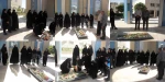 غبارروبی مزارشهدای گمنام به مناسبت گرامیداشت هفته دفاع مقدس 2