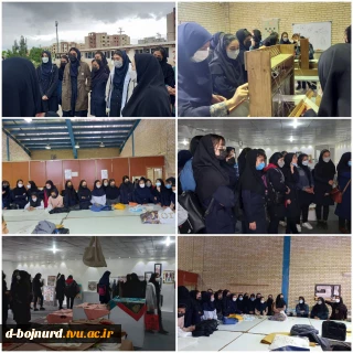 بازدید دانش آموزان  هنرستان های سطح شهر بجنورد از آموزشکده