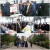 بازدید استاندار خراسان شمالی از نمایشگاه آثار هنری و صنایع دستی دانشجویان  آموزشکده فنی و حرفه ای دختران بجنورد  2