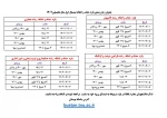 جدول زمانبندی حذف و اضافه نیمسال اول ۱۴۰۲ 2