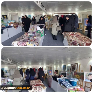 بازدید دانش آموزان رشته طراحی دوخت هنرستان سیرجانیان از آموزشکده فنی و حرفه ای دختران بجنورد