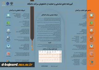 شناسایی و حمایت از دانشجویان سرآمد دانشگاه