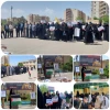 تجمع اعتراضی دانشگاهیان آموزشکده ملی مهارت دختران بجنورد در محکومیت حملات رژیم غاصب صهیونیستی به مردم مظلوم فلسطین  2