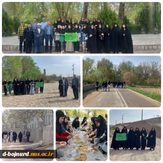 برگزاری پیاده روی صبحگاهی دانشگاهیان آموزشکده ملی مهارت دختران بجنورد