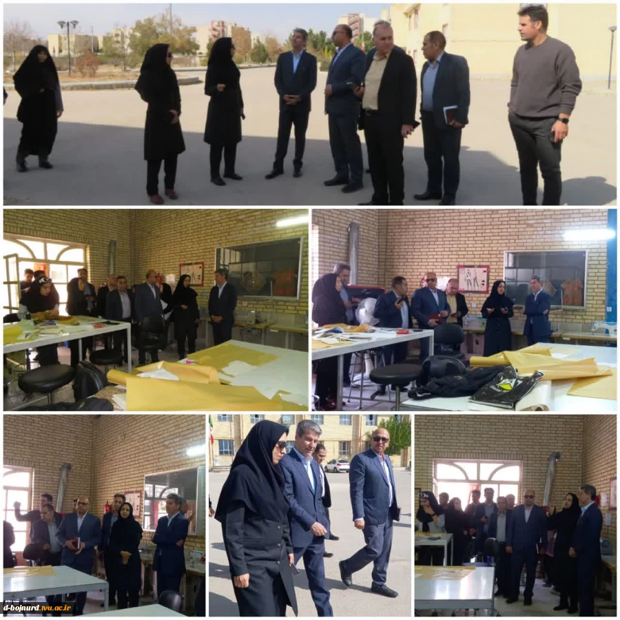 بازدید نماینده مردم بجنورد در مجلس شورای اسلامی، از آموزشکده ملی مهارت دختران بجنورد 2