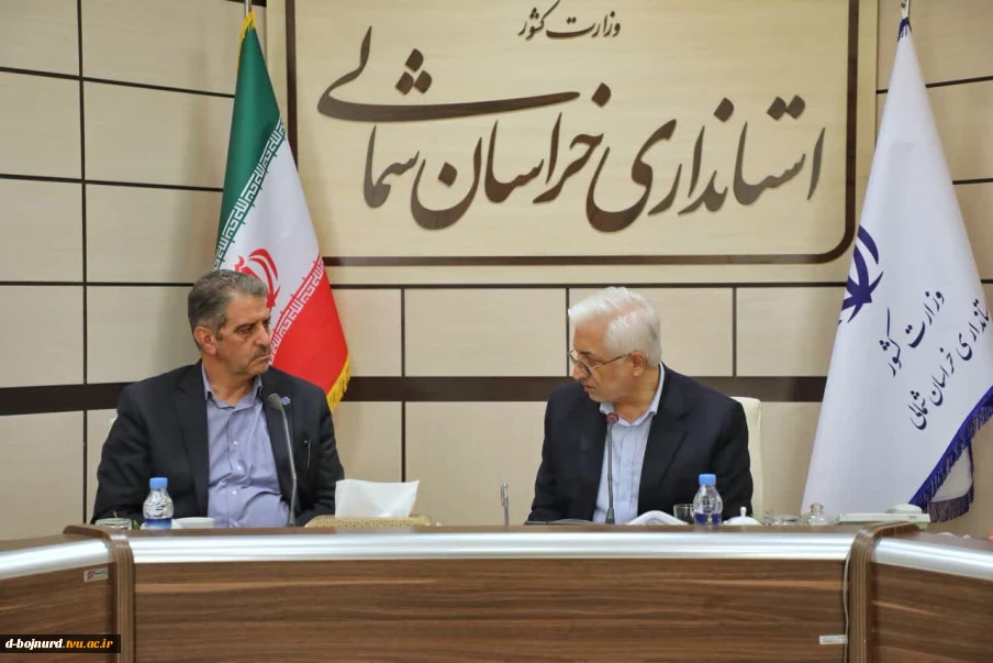دیدار رئیس دانشگاه ملی مهارت با استاندار خراسان شمالی