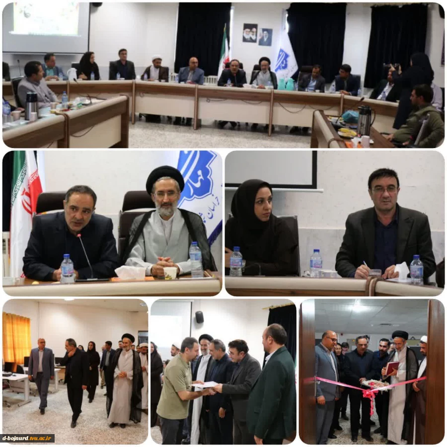 حضور فرماندار بجنورد در آموزشکده دختران بجنورد به مناسبت گرامیداشت هفته دولت و روز کارمند 2